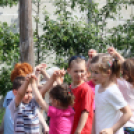 Az Ebuló Kutyaiskola interaktív kutyás bemutatója a Pillangó óvodában (Fotó: Stipkovits Veronika)