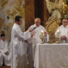 Németh László atya aranymiséje Mosonban