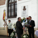 Hőnel Béla emléktábla avatás Mosonmagyaróváron