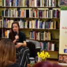 Szabados Ági a Huszár Gál Városi Könyvtárban