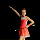 Mazsorett gála a Flesch Központban