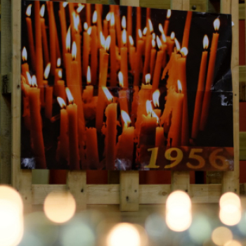 '56-os megemlékezés Jánossomorján (Fotó: Horváth Attila)