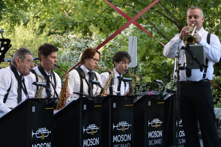 Moson Big Band koncert, Garden party