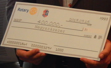 Adomány a Hajléktalanszolgálatnak