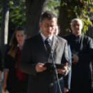 Megemlékezés a Mosoni temetőben (Fotó: Nagy Mária)