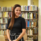 Szabados Ági a Huszár Gál Városi Könyvtárban