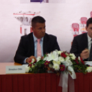 Az első támogatási szerződés a mosonmagyaróvári Sportcsarnokhoz