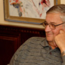 Óvárosi esték - meditatív impressziók: Karczagi Endre festőművész és Vizsy Ferenc író beszélgetőestje (fotó: Horváth Attila)