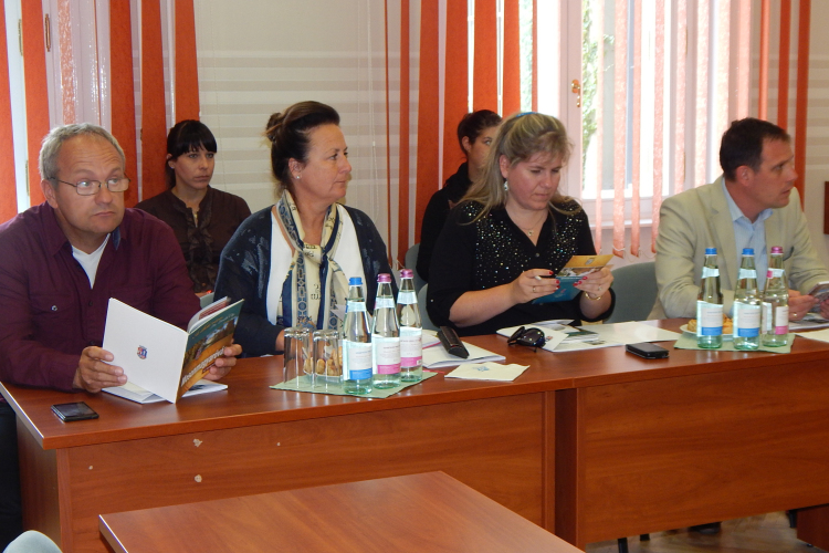 A Virágos Magyarországért főzsűrije Mosonmagyaróváron