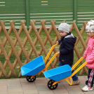 A Pillangó Óvoda és Mini Bölcsöde közös húsvétolása a Mosonmagyaróvári Mentőszolgálat gyermekeivel