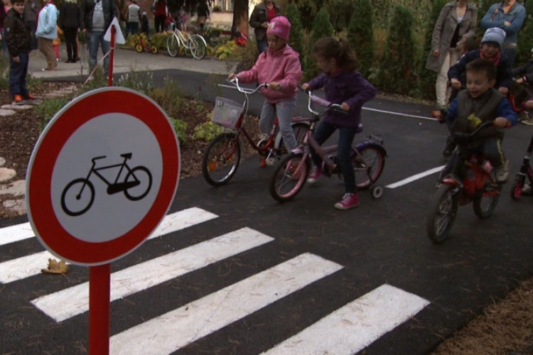 Megújult a KRESZ pálya