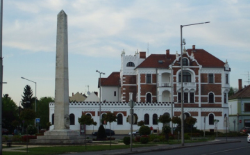 Hőnel Béla emléktábla avatás Mosonmagyaróváron