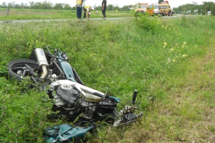 Meghalt a Levélnél elgázolt motoros