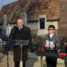 Dr. Sattler János felújított síremlékének ünnepélyes avatása ( Fotó: Patács Judit )