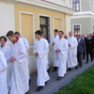 Németh László atya aranymiséje Mosonban