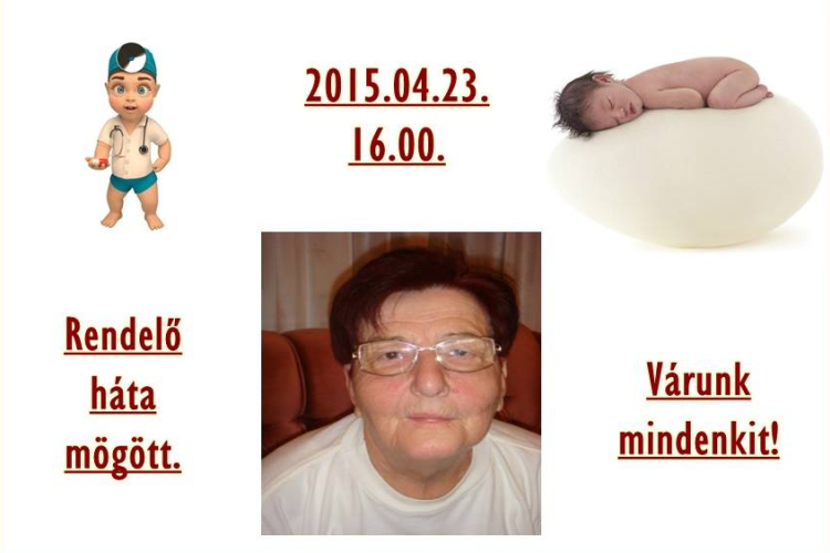 Doktornő nyugdíjba megy - képgalériával