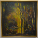 Varga György festő- és iparművész Megfestett idő című kiállítása