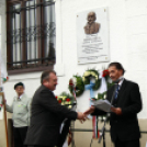 Hőnel Béla emléktábla avatás Mosonmagyaróváron