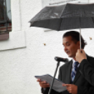 Hőnel Béla emléktábla avatás Mosonmagyaróváron