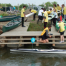 Malom-ági Lajta zsilip és a Lajta-menti sétány ünnepélyes átadása