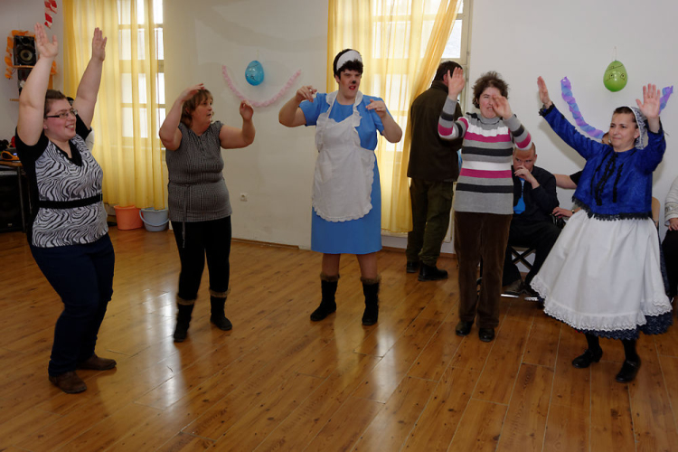 Naposház farsangi mulatsága 2015 (Fotó: Horváth Attila)