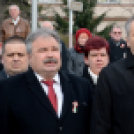 Március 15-i városi ünnepség a múzeumkertben