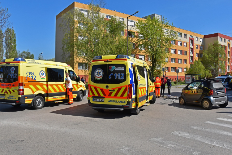 Szerdán három baleset történt három óra alatt a régióban