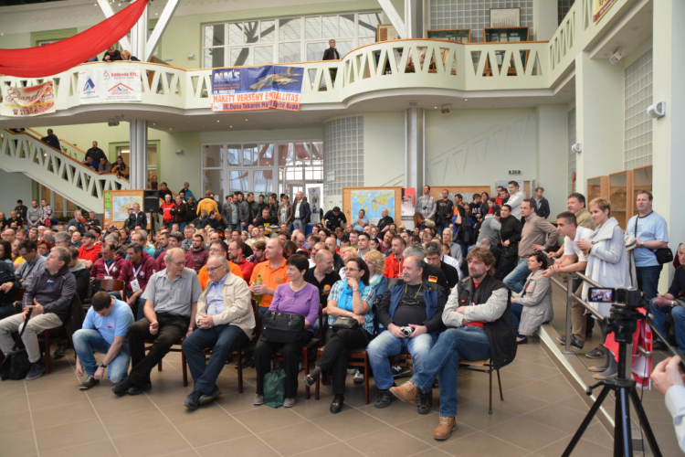 Makett kiállítás - eredményhirdetés (Fotó: Nagy Mária)