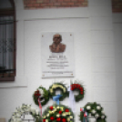 Hőnel Béla emléktábla avatás Mosonmagyaróváron