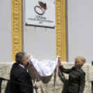 Emléktábla avatás