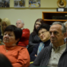 Reisinger Attila: Holtak ideje című könyvének bemutatója a Huszár Gál Városi Könyvtárban ( Fotó: Patács Judit )