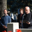 Megemlékezés a Mosoni temetőben (Fotó: Nagy Mária)