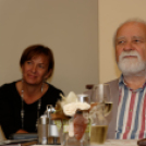 Óvárosi esték - meditatív impressziók: Karczagi Endre festőművész és Vizsy Ferenc író beszélgetőestje (fotó: Horváth Attila)