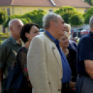 Hőnel Béla megemlékezés a Postapalota épületénél