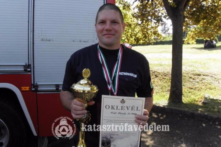 Mosonmagyaróvári az ország legjobb tűzoltója