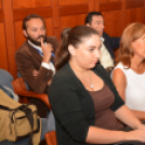 Kávéházi beszélgetések (Fotó: Nagy Mária)