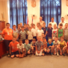 Győrkőc olimpikonok a Polgármesteri Hivatalban