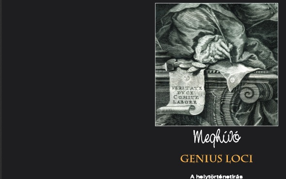 Genius loci - tudományos konferencia