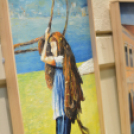 Móczi Sándor képzőművész kiállítása (Fotó: Nagy Mária)