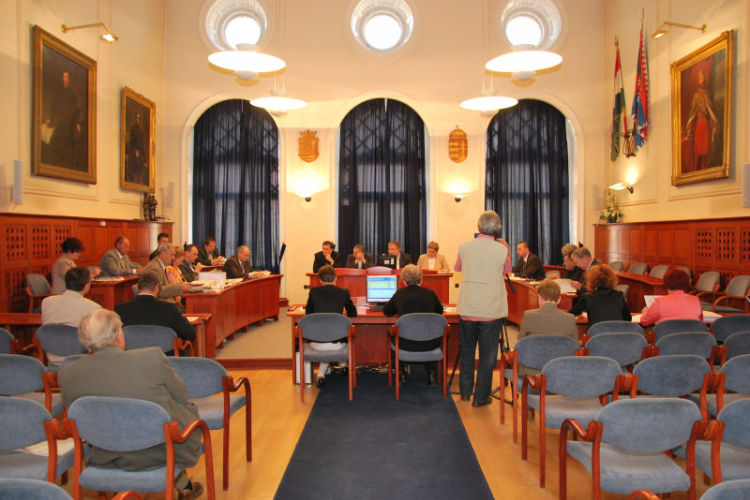 Képviselő testületi ülés (Fotó: Nagy Mária)