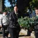 Megemlékezés a Mosoni temetőben (Fotó: Nagy Mária)