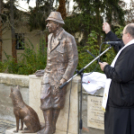 Fekete István szobor avatási ünnepség