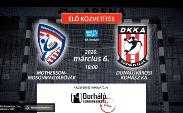 Élő közvetítés az MKC-Dunaújváros mérkőzésről