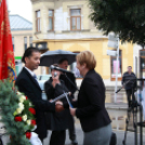 Hőnel Béla emléktábla avatás Mosonmagyaróváron