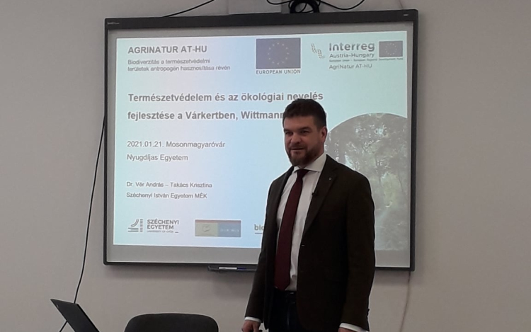 Az Agrinatúr projekt a Nyugdíjas Egyetemen