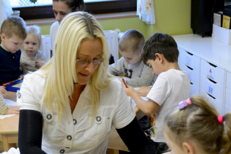 Pillangó Óvoda és Mini Bölcsőde, kolbásztöltés 