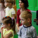 Mesekocsi Színház Micimackó előadása a Pillangó Óvodában (Fotó Stipkovits Veronika)