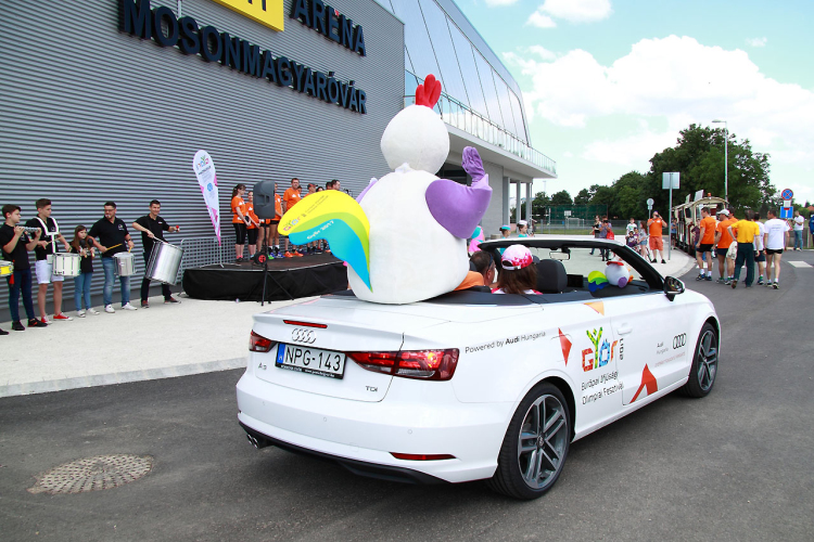 Fáklyafutás, XIV. Európai Ifjúsági Olimpiai Fesztivál Győr 2017 