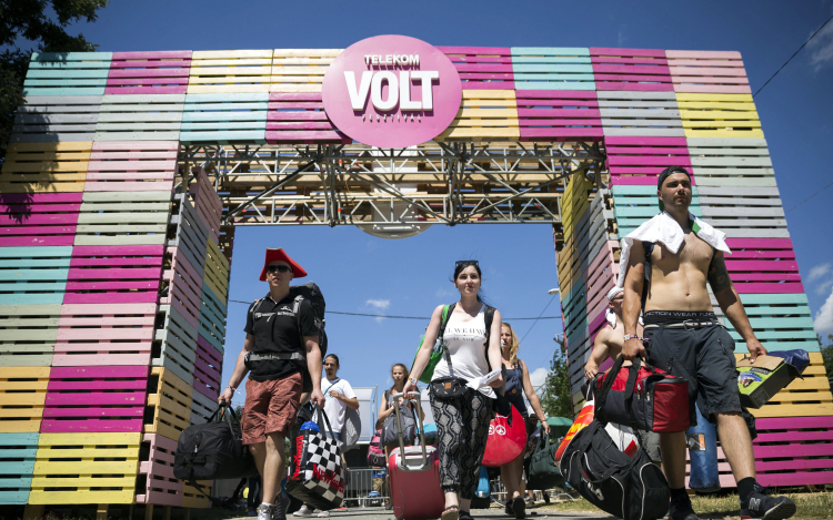 Megkezdődött a VOLT fesztivál Sopronban