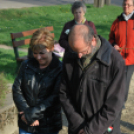 Költészet napi koszorúzás a József Attila szobornál (Fotó: Nagy Mária)